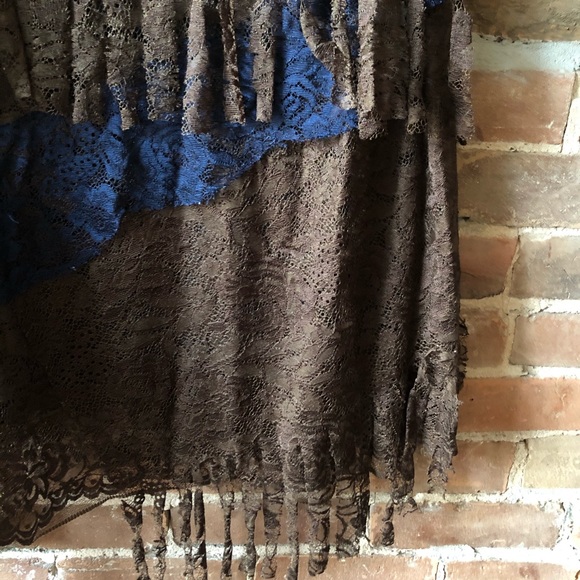 Marie Saint Pierre Ruffle Lace Top & Skirt Set - Picture 4 of 7